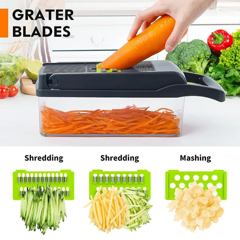 FAST - 16-in-1 Ultra-Fast Vegetable Chopper