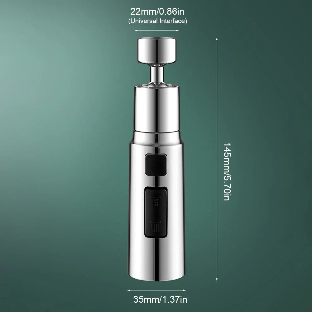 360° Rotating Universal Kitchen Sink Extender 3 Modes