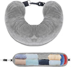 3PCS Travel Illusion Pillow to Fill - FREE Headband + Earplugs