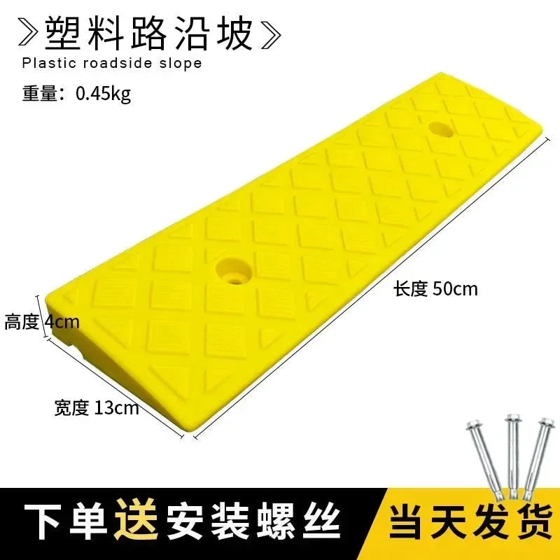 Removable Curb and Step Access Ramp