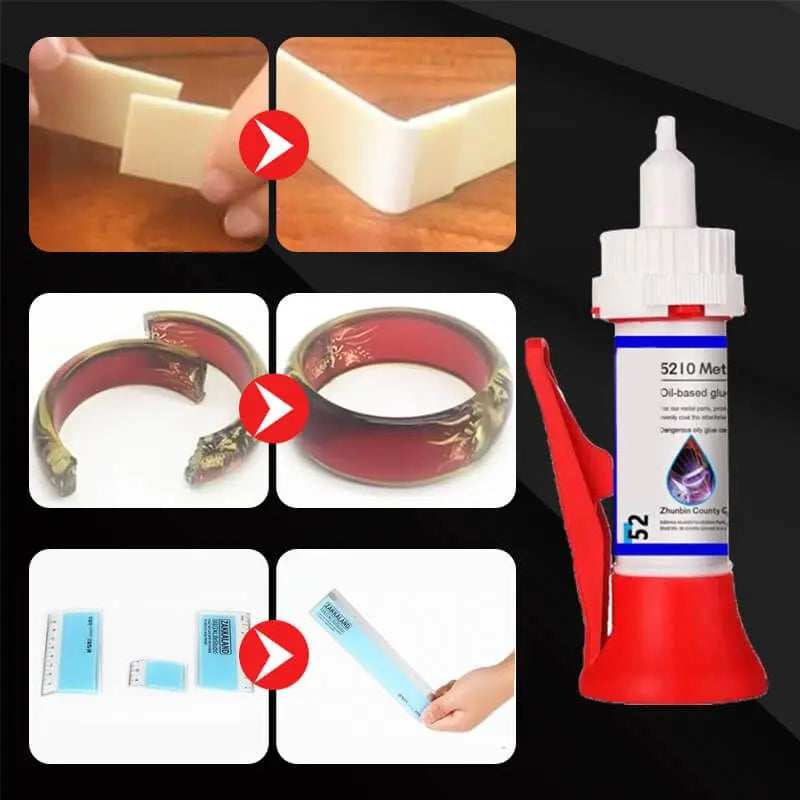 3x EXTRA STRONG multi-material repair glue + 2 FREE