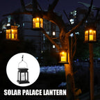 Lot de 4 Lanternes Rétro Solaires