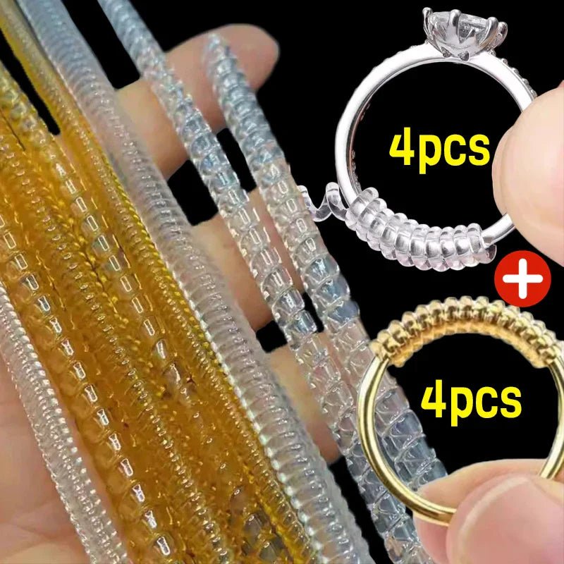 8PCS Silicone Ring Size Adjuster