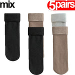 Lot de 3 Chaussettes Doublées Velours - Confort et Chaleur