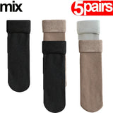 Lot de 3 Chaussettes Doublées Velours - Confort et Chaleur