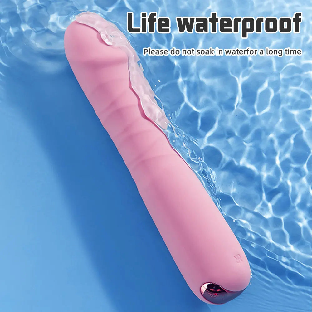 PINKY - Telescopic female vibrator - 10 Vibrations