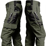 Pantalon Cargo Militaire Multi Poches