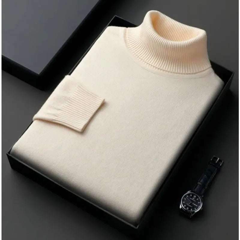 Men's Vintage Turtleneck Sweater