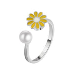 Bague d'anxiété ajustable pour femme