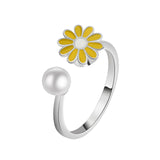Bague d'anxiété ajustable pour femme