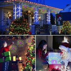 4 Pack Solar Firework Hanging Lights