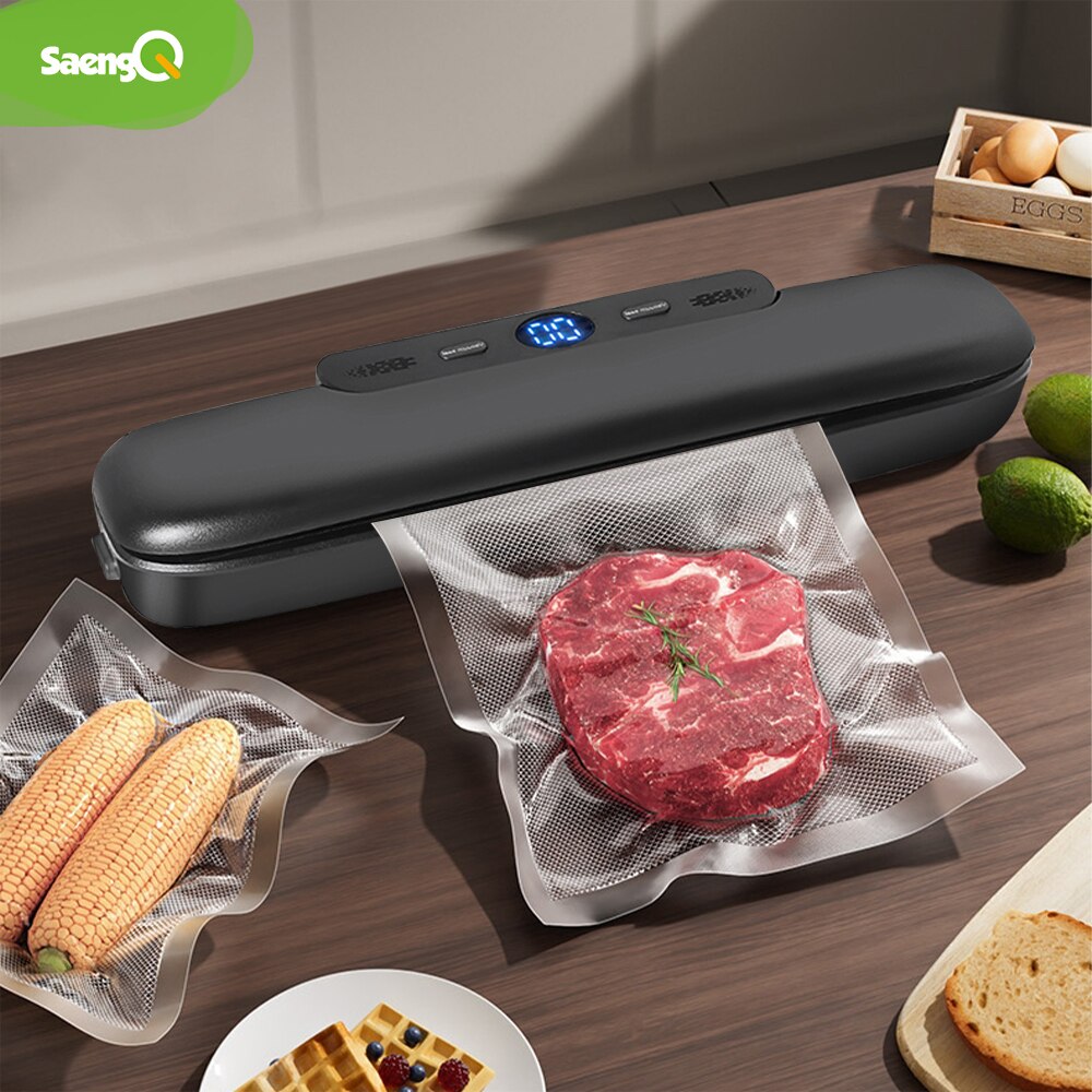 Vacuum Sealing Machine - New Generation + 10 FREE Bags