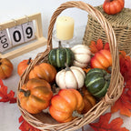 Lot de 9 Citrouilles Décoratives – Décoration Automne et Halloween