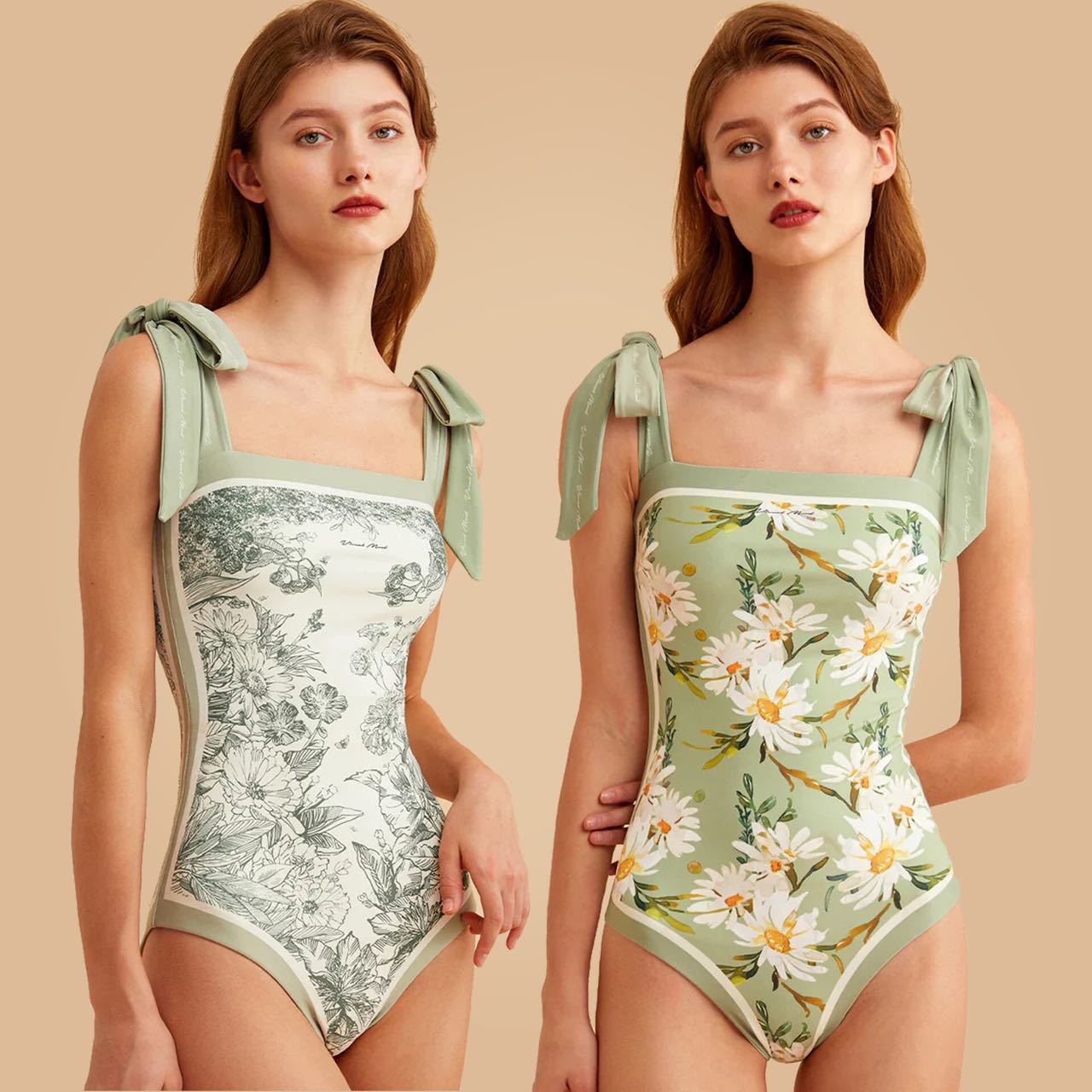 Reversible Printed One-Piece Swimsuit - Summer 2023 Collection