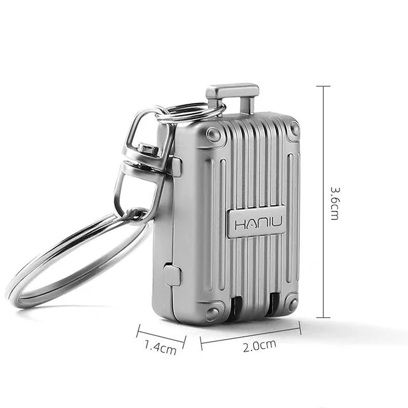 Original Compact Steel Nail Clipper Keychain