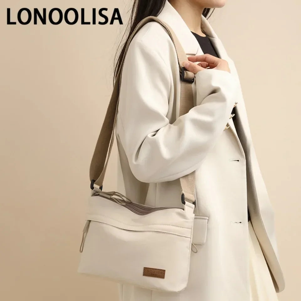 Sac à main Multi-Poches Élégant en Toile Résistante