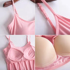 Débardeur avec soutien gorge intégré