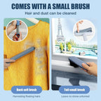 Reusable 4-in-1 Long-Handled Pet Hair Remover Brush — Washable, Dog & Cat, Sofa & Clothing