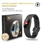 Bracelet antistatique en silicone réglable — étanche, confort quotidien
