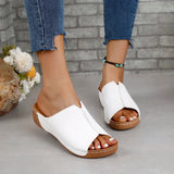 Mules Talons Compensés