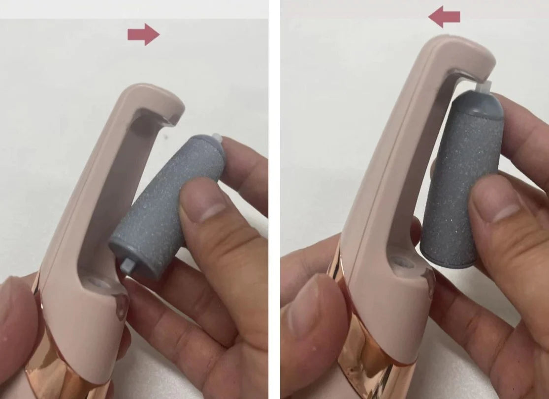 Electric callus remover for feet