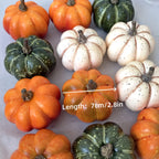Lot de 9 Citrouilles Décoratives – Décoration Automne et Halloween