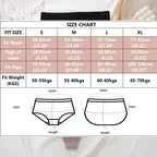 Pack de 4 culottes amincissantes confortables - Taille haute élastique