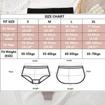 Pack de 4 culottes amincissantes confortables - Taille haute élastique