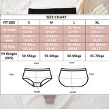 Pack de 4 culottes amincissantes confortables - Taille haute élastique