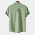 Casual Mandarin Collar Shirt - Spring & Summer