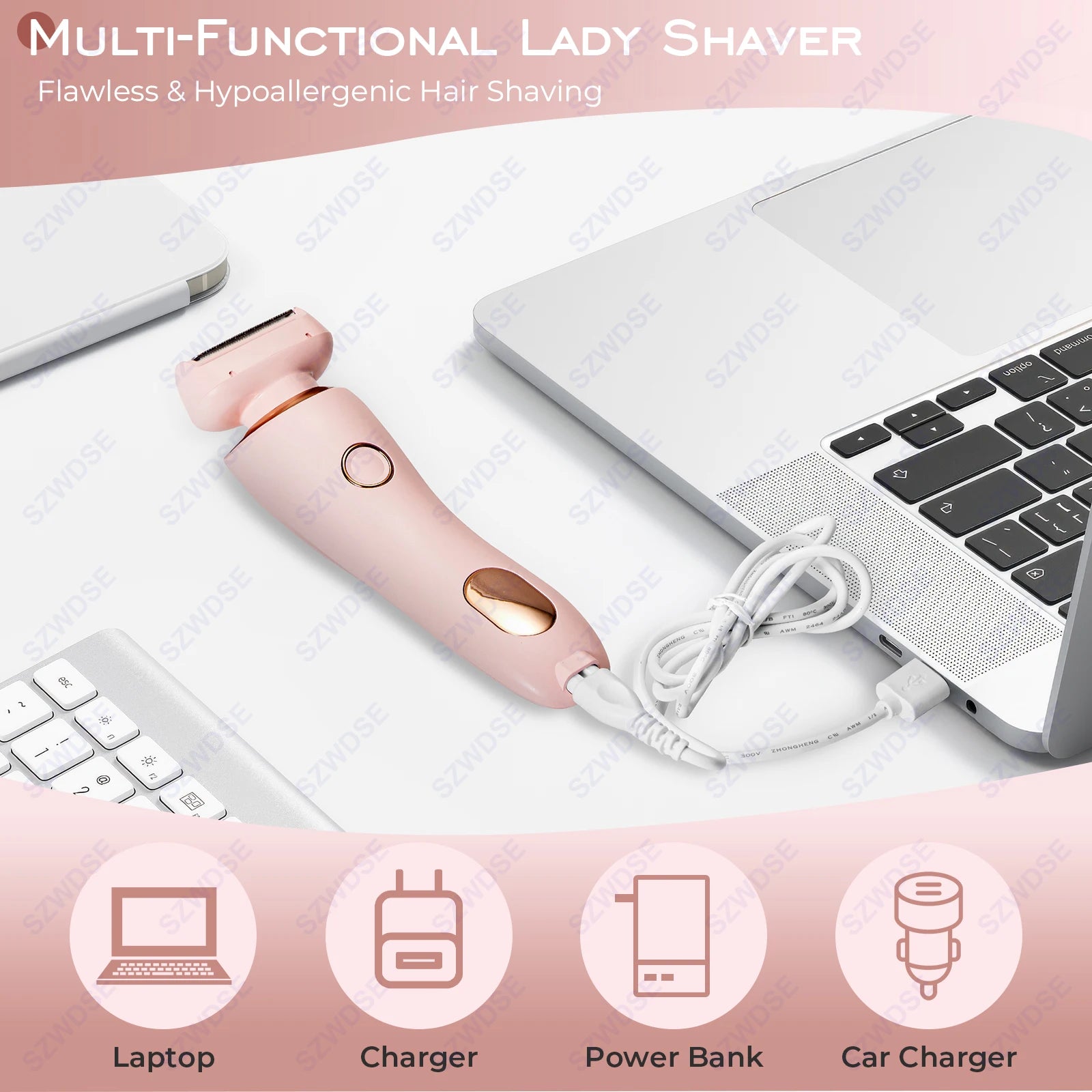 2-in-1 Gentle Full Body Wet & Dry Epilator