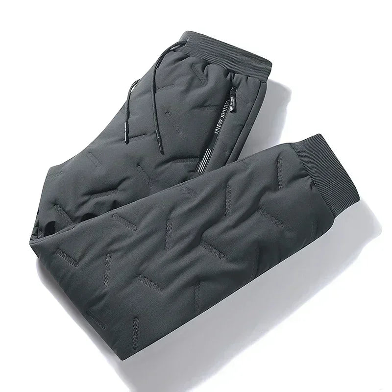 Waterproof fleece-lined jogging bottoms