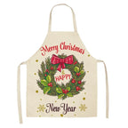 Christmas Pattern Kitchen Apron