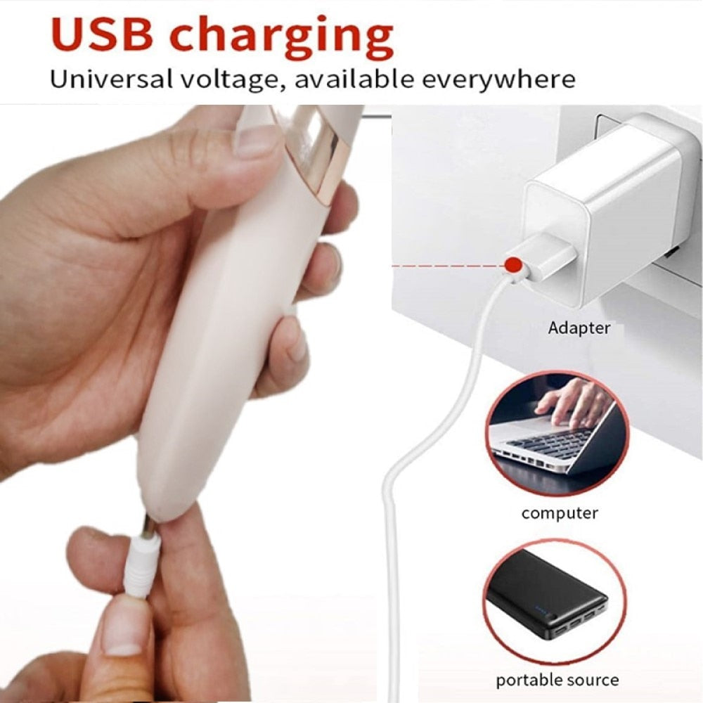 Electric callus remover for feet