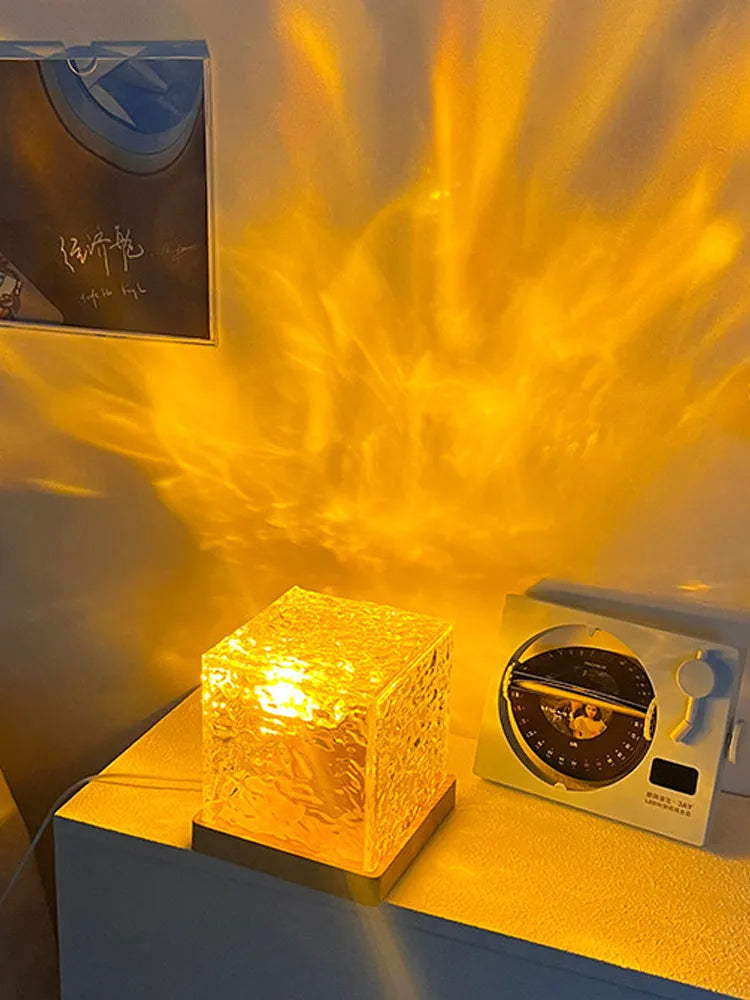 Lampe Cristal Ondulation - 16 Lumières