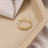 Bague d'anxiété ajustable pour femme