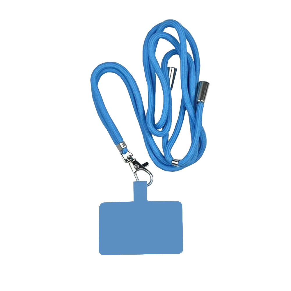 Universal phone lanyard with adjustable strap