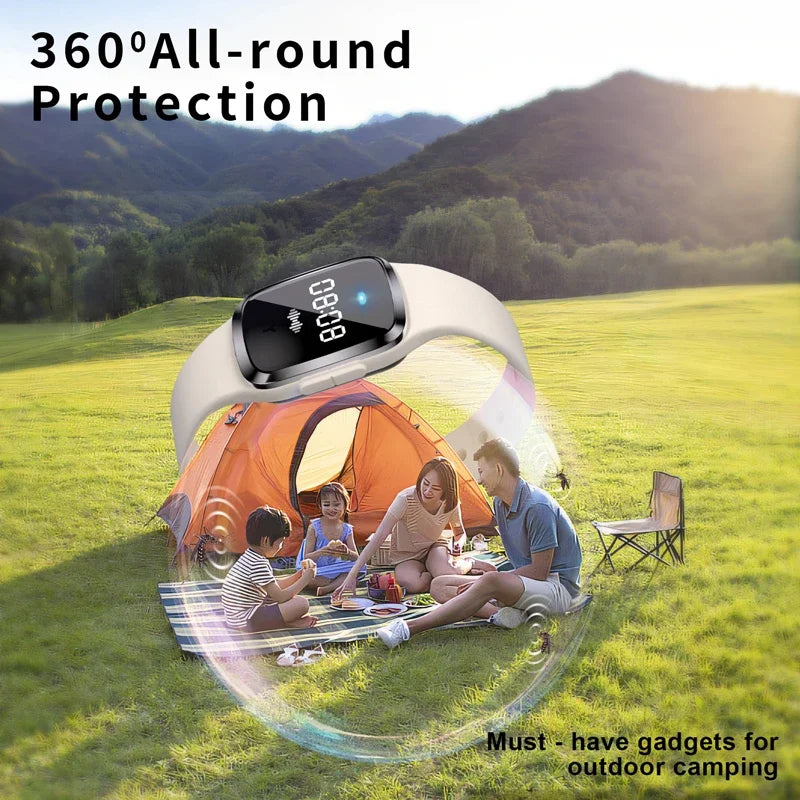 Smart Mosquito Repellent Watch with LED Display