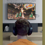 Wireless Headphones for TV and Computer with USB Adapter - SUPER BASS