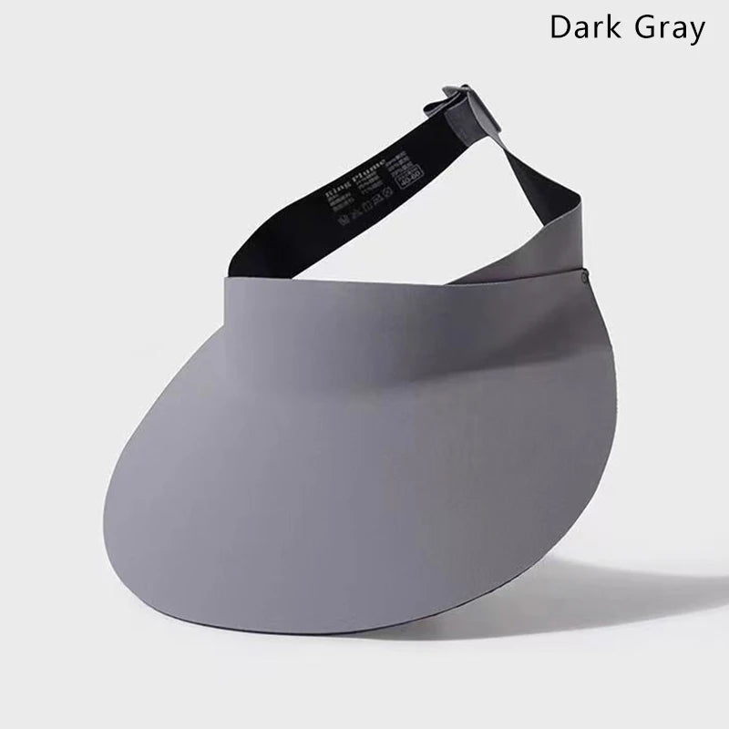 Women's Foldable & Adjustable Anti-UV Visor – Quick-Drying Wide Brim for Summer