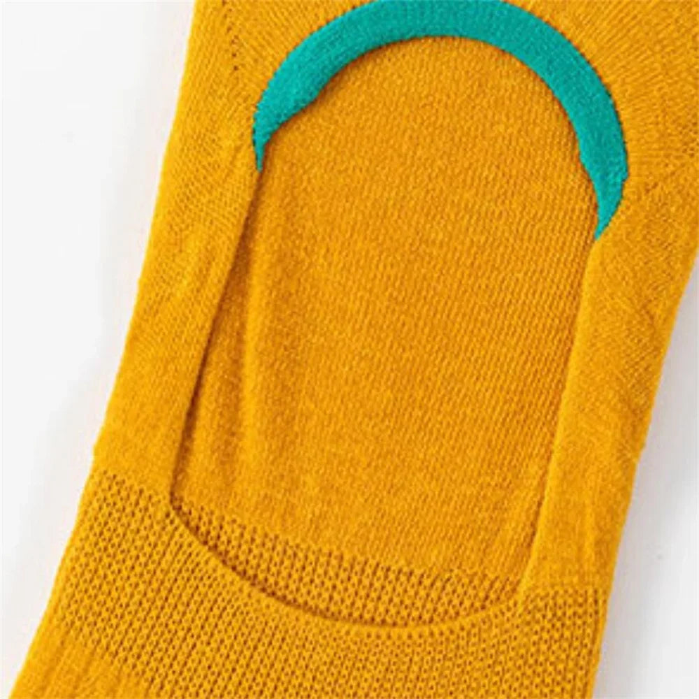 Lot 10 Paires Socquettes Invisibles Homme Coton — Antidérapant Silicone