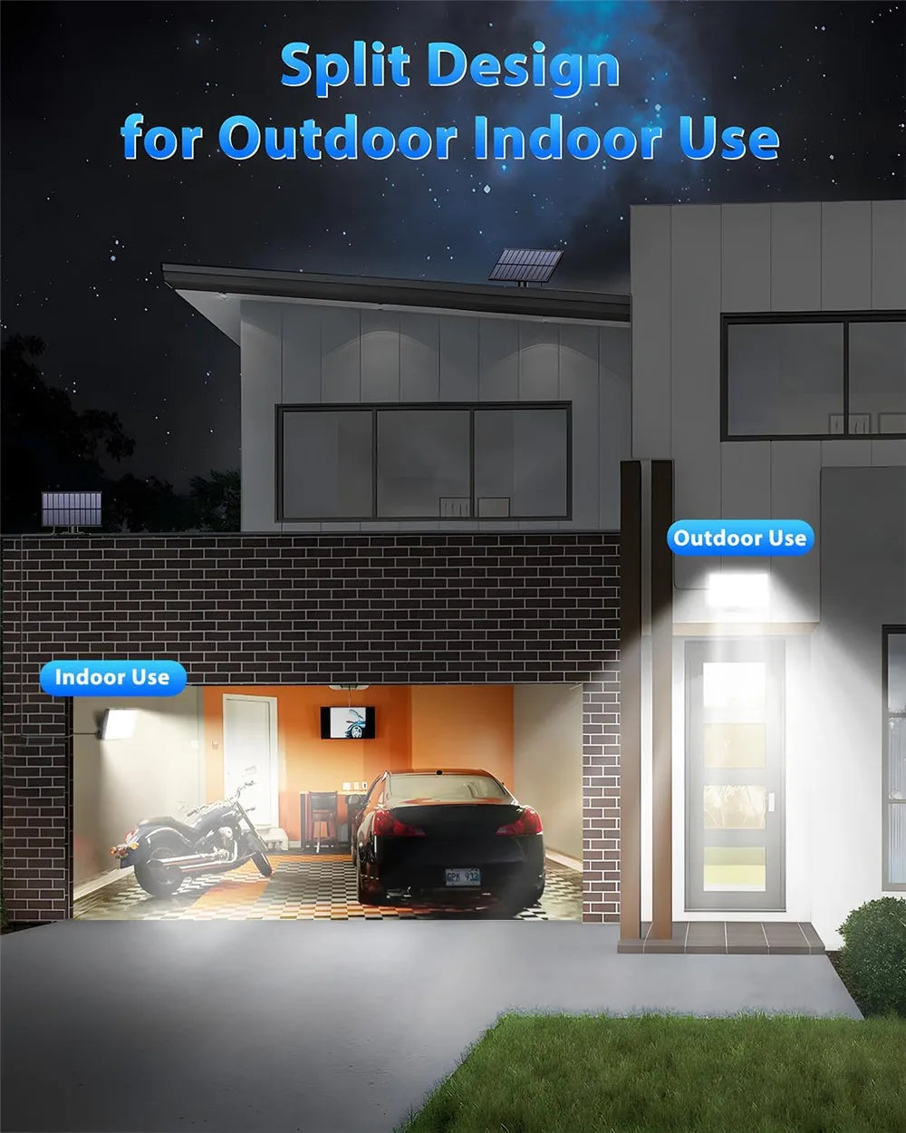 172LED Outdoor Solar Light - Waterproof with Motion Sensor and Remote Control