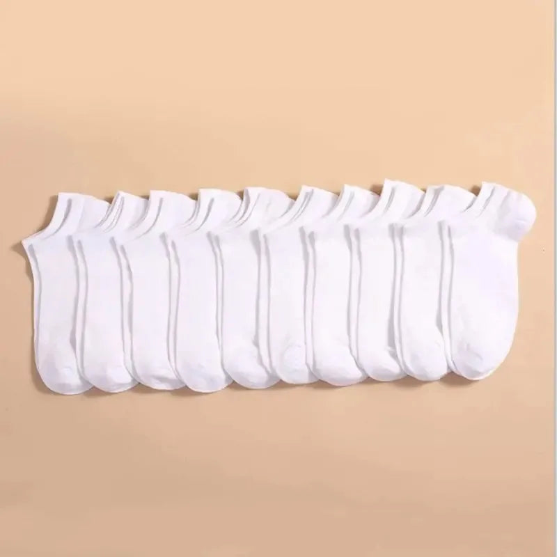 Pack 20 Pairs of Men's/Women's Socks – Absorbent & Comfortable