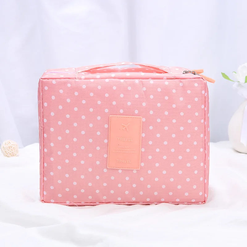 Large Capacity Organized Toiletry Bag