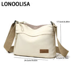 Sac à main Multi-Poches Élégant en Toile Résistante