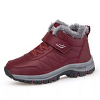Unisex Lined Boots - Adjustable Velcro