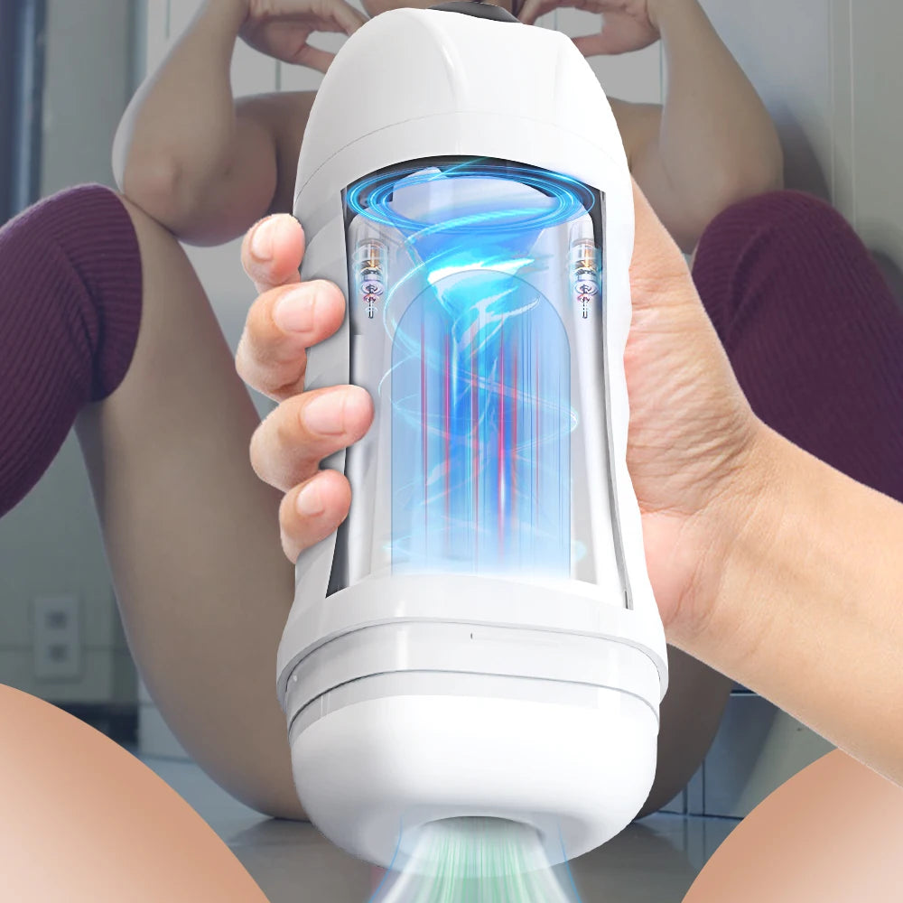 TURBO - Masturbateur à succion automatique texturé 3D