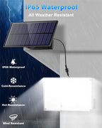 172LED Outdoor Solar Light - Waterproof with Motion Sensor and Remote Control