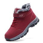 Unisex Lined Boots - Adjustable Velcro