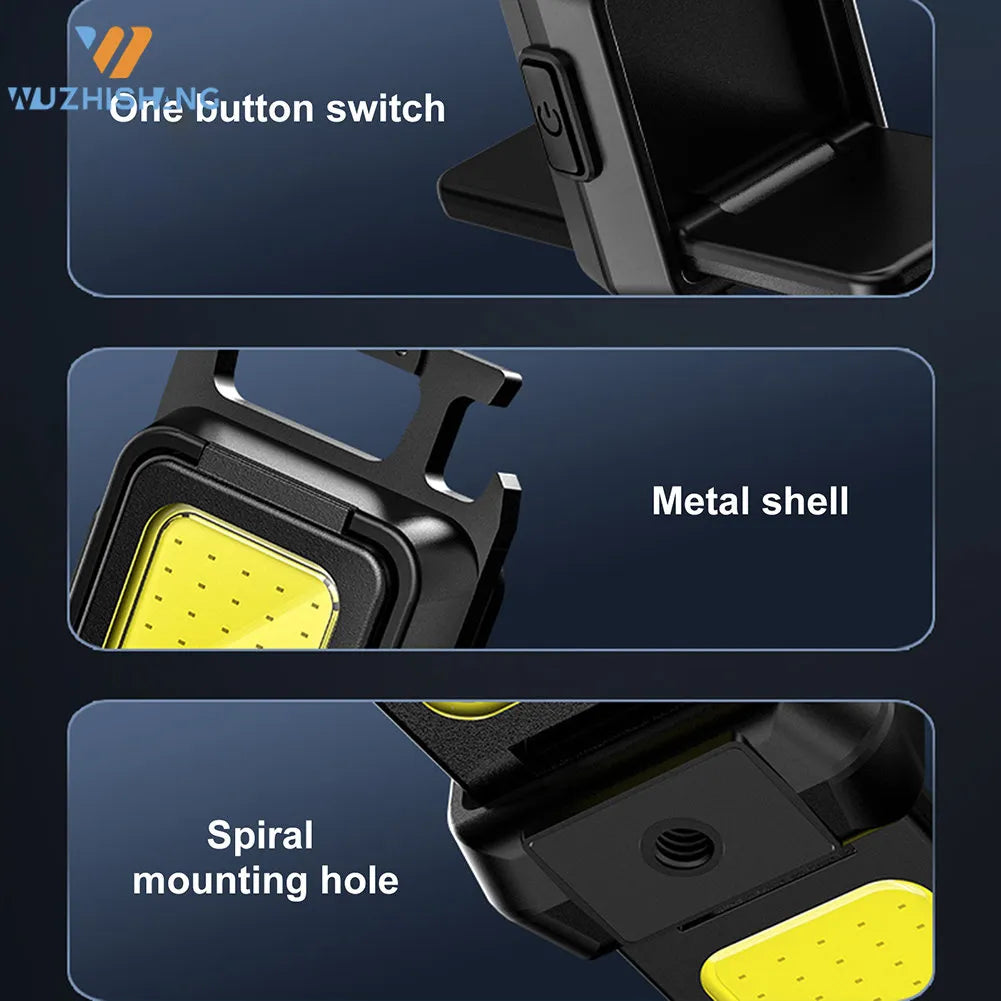 Mini Lampe Pliable - 7 Modes